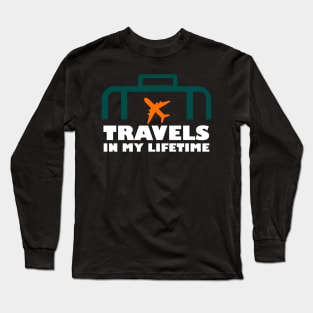 Travels in my Lifetime Long Sleeve T-Shirt